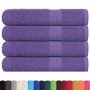 Toallas 4 uds 100% algodón morado 100x200 cm 600 gsm by , Towels - Ref: Foro24-136891, Price: 59,93 €, Discount: %