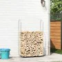 Leñero acero galvanizado 100x25x150 cm von , Brennholztaschen und -halter - Ref: Foro24-4100703, Preis: 31,30 €, Rabatt: %
