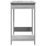 Escritorio de madera contrachapada gris sonoma 100x45x75 cm von , Schreibtische - Ref: Foro24-860432, Preis: 62,65 €, Rabatt: %