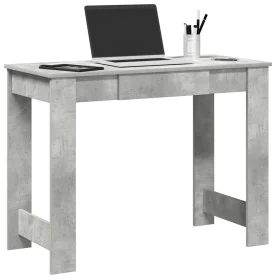 Escritorio de madera contrachapada gris hormigón 100x45x75 cm von , Schreibtische - Ref: Foro24-860430, Preis: 57,67 €, Rabat...