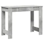 Escritorio de madera contrachapada gris hormigón 100x45x75 cm von , Schreibtische - Ref: Foro24-860430, Preis: 58,25 €, Rabat...