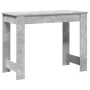 Escritorio de madera contrachapada gris hormigón 100x45x75 cm von , Schreibtische - Ref: Foro24-860430, Preis: 58,25 €, Rabat...