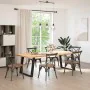 Patas para mesa comedor forma U 2uds acero negro 100x(72-73)cm by , Table legs - Ref: Foro24-4012804, Price: 100,62 €, Discou...