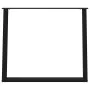 Patas para mesa comedor forma U 2uds acero negro 100x(72-73)cm by , Table legs - Ref: Foro24-4012804, Price: 100,62 €, Discou...