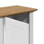Armario de pared para baño BODO blanco y marrón 44x30x60 cm by , Bathroom furniture - Ref: Foro24-4016855, Price: 57,89 €, Di...