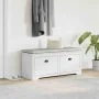Banco de recibidor BODO blanco 114x40x45 cm by , Benches for halls and storage - Ref: Foro24-4016869, Price: 121,40 €, Discou...