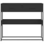 Mesa consola de madera contrachapada negro 90x35x80 cm by , Side tables - Ref: Foro24-849174, Price: 87,19 €, Discount: %