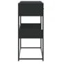 Mesa consola de madera contrachapada negro 90x35x80 cm by , Side tables - Ref: Foro24-849174, Price: 87,19 €, Discount: %