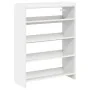 Mueble zapatero madera contrachapada blanco 60x25x81 cm by , Shoe racks and shoe organizers - Ref: Foro24-859878, Price: 53,3...