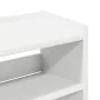 Mueble zapatero madera contrachapada blanco 60x25x81 cm by , Shoe racks and shoe organizers - Ref: Foro24-859878, Price: 53,3...