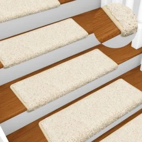 Alfombrillas de escalera 10 unidades blanco 65x21x4 cm by , Stair mats - Ref: Foro24-149827, Price: 71,14 €, Discount: %