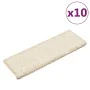 Alfombrillas de escalera 10 unidades blanco 65x21x4 cm by , Stair mats - Ref: Foro24-149827, Price: 71,14 €, Discount: %