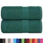 Toallas de visita 2 uds verde 30x50 cm 360 gsm 100% algodón by , Towels - Ref: Foro24-136851, Price: 11,99 €, Discount: %