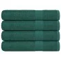 Toallas de sauna 4 uds 100% algodón verde 80x200 cm 360 gsm by , Towels - Ref: Foro24-136864, Price: 48,50 €, Discount: %