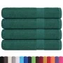Toallas de sauna 4 uds 100% algodón verde 80x200 cm 360 gsm by , Towels - Ref: Foro24-136864, Price: 48,50 €, Discount: %