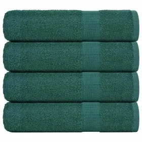 Toallas de ducha 4 uds 100% algodón verde 70x140 cm 360 gsm von , Handtücher - Ref: Foro24-136858, Preis: 34,99 €, Rabatt: %
