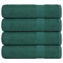 Toallas de ducha 4 uds 100% algodón verde 70x140 cm 360 gsm by , Towels - Ref: Foro24-136858, Price: 34,99 €, Discount: %