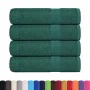 Toallas de ducha 4 uds 100% algodón verde 70x140 cm 360 gsm by , Towels - Ref: Foro24-136858, Price: 34,99 €, Discount: %