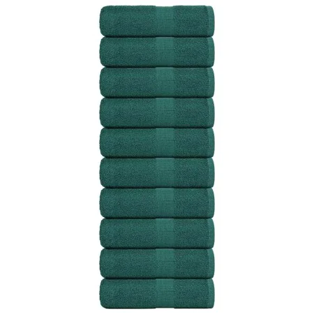 Toallas invitados 10 uds 100% algodón verde 30x50 cm 360 gsm von , Handtücher - Ref: Foro24-136853, Preis: 26,40 €, Rabatt: %