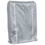 Leñero con protector de lluvia 100x25x150 cm acero galvanizado by , Firewood bags and holders - Ref: Foro24-4100708, Price: 3...