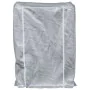 Leñero con protector de lluvia 100x25x150 cm acero galvanizado by , Firewood bags and holders - Ref: Foro24-4100708, Price: 3...