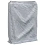 Leñero con protector de lluvia 100x25x150 cm acero galvanizado by , Firewood bags and holders - Ref: Foro24-4100708, Price: 3...