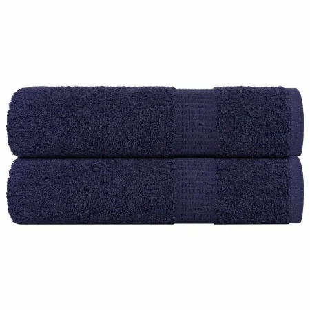 Toallas de baño 2uds azul marino 100x150 cm 360gsm 100% algodón von , Handtücher - Ref: Foro24-136788, Preis: 27,43 €, Rabatt: %