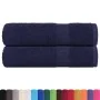 Toallas de baño 2uds azul marino 100x150 cm 360gsm 100% algodón von , Handtücher - Ref: Foro24-136788, Preis: 27,43 €, Rabatt: %