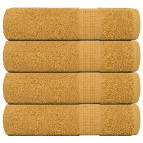 Toallas de baño 4 uds oro 100x150 cm 360 gsm 100% algodón von , Handtücher - Ref: Foro24-136813, Preis: 45,81 €, Rabatt: %