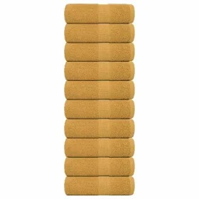 Toallas invitados 10 uds 100% algodón oro 30x50 cm 360 gsm von , Handtücher - Ref: Foro24-136805, Preis: 22,65 €, Rabatt: %