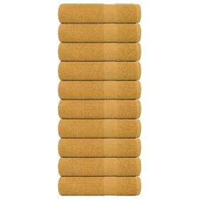 Toallas de ducha 10 uds 100% algodón oro 70x140 cm 360 gsm by , Towels - Ref: Foro24-136811, Price: 85,26 €, Discount: %