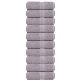 Toallas de jabón 10 uds gris 30x30 cm 360 gsm 100% algodón by , Towels - Ref: Foro24-136826, Price: 21,47 €, Discount: %
