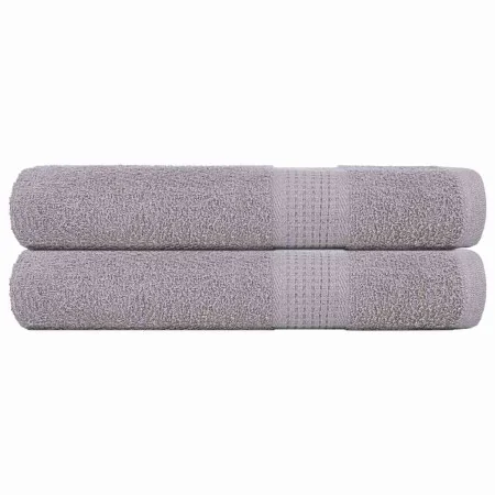 Toallas de sauna 2 uds 100% algodón gris 80x200 cm 360 gsm by , Towels - Ref: Foro24-136839, Price: 31,53 €, Discount: %