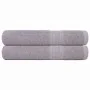 Toallas de sauna 2 uds 100% algodón gris 80x200 cm 360 gsm by , Towels - Ref: Foro24-136839, Price: 31,53 €, Discount: %