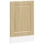 Panel para lavavajillas Porto madera contrachapada roble sonoma de , Armarios de cocina - Ref: Foro24-854130, Precio: 24,41 €...
