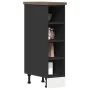 Armario inferior de cocina contrachapada negro 20x44,5x81,5 cm by , Kitchen cabinets - Ref: Foro24-854185, Price: 54,47 €, Di...