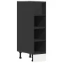 Armario inferior de cocina contrachapada negro 20x44,5x81,5 cm by , Kitchen cabinets - Ref: Foro24-854185, Price: 54,47 €, Di...