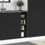 Armario inferior de cocina contrachapada negro 20x44,5x81,5 cm by , Kitchen cabinets - Ref: Foro24-854185, Price: 54,47 €, Di...