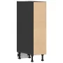 Armario inferior de cocina contrachapada negro 20x44,5x81,5 cm by , Kitchen cabinets - Ref: Foro24-854185, Price: 54,47 €, Di...
