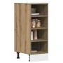 Armario inferior madera ingeniería roble artisan 30x44,5x81,5cm de , Armarios de cocina - Ref: Foro24-854201, Precio: 60,66 €...