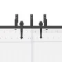 Kit de herrajes para puertas correderas acero negro 152,5 cm von , Türartikel - Ref: Foro24-3295725, Preis: 139,82 €, Rabatt: %