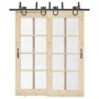 Kit de herrajes para puertas correderas acero negro 200 cm von , Türartikel - Ref: Foro24-3295738, Preis: 109,49 €, Rabatt: %