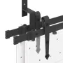 Kit de herrajes para puertas correderas acero negro 427 cm by , Door items - Ref: Foro24-3295746, Price: 319,02 €, Discount: %