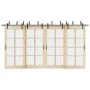 Kit de herrajes para puertas correderas acero negro 427 cm von , Türartikel - Ref: Foro24-3295744, Preis: 283,59 €, Rabatt: %