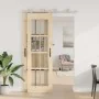 Kit de herrajes para puerta corredera 183 cm acero plateado by , Door items - Ref: Foro24-3295759, Price: 256,21 €, Discount: %