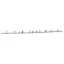Kit de herrajes para puerta corredera 366 cm acero plateado de , Artículos para puertas - Ref: Foro24-3295767, Precio: 494,31...