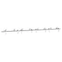 Kit de herrajes para puerta corredera 366 cm acero plateado de , Artículos para puertas - Ref: Foro24-3295773, Precio: 406,68...