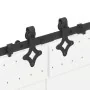 Kit de herrajes para puertas correderas acero negro 427 cm von , Türartikel - Ref: Foro24-3295792, Preis: 148,44 €, Rabatt: %