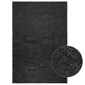 Alfombra ZIZUR apariencia yute interior exterior antracita by , Rugs - Ref: Foro24-4010347, Price: 62,90 €, Discount: %