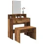 Taburete vestidor madera contrachapada madera vieja 70x35x45 cm by , vanity benches - Ref: Foro24-857041, Price: 37,00 €, Dis...